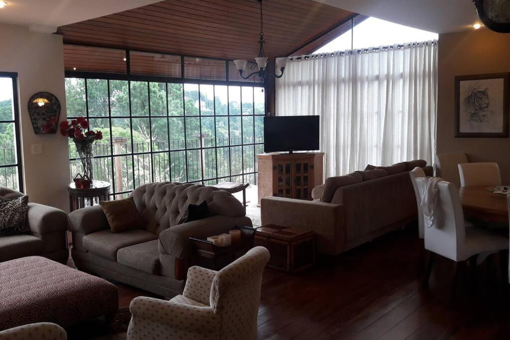 Casa E Vista Privilegiadas No Alto Do Capivari Campos do Jordão 外观 照片
